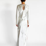 Revery High Split Long Sleeve Dress