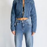 Panel Denim Jacket