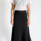 Knit A-line Skirt
