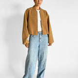 Mara Suede Bomber