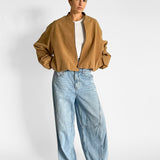 Mara Suede Bomber