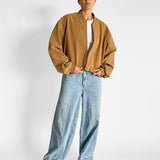 Mara Suede Bomber