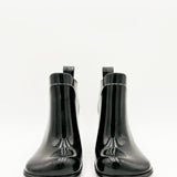 Shine Square Toe Ankle Rain Boots
