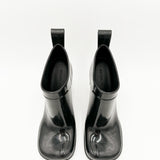Shine Square Toe Ankle Rain Boots