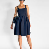 Peplum Mini Dress