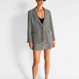 Bella Woven Mini Skirt & Jacket Set