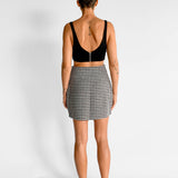 Bella Woven Mini Skirt & Jacket Set