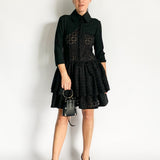 Frill Eyelet Dress