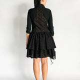 Frill Eyelet Dress