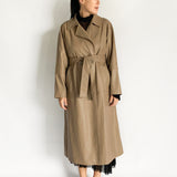 Bamford Vegan Leather Trench Coat