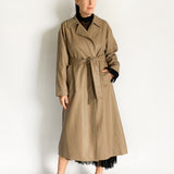 Bamford Vegan Leather Trench Coat