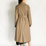 Bamford Vegan Leather Trench Coat