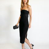 Cut Out Column Midi Dress