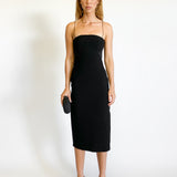 Cut Out Column Midi Dress