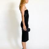 Cut Out Column Midi Dress