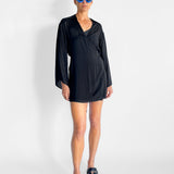 Cremona Tie Front Coverup
