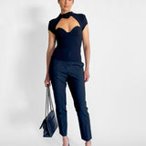 Floral Applique Top