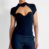 Floral Applique Top