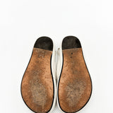 Orine Padded Leather Flatform Sandals
