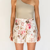 Embroidered Mini Shorts