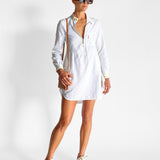 Mountainside Embroidered Boiler Dress