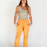 Voluminous Cotton Poplin Pant