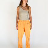 Voluminous Cotton Poplin Pant