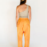 Voluminous Cotton Poplin Pant