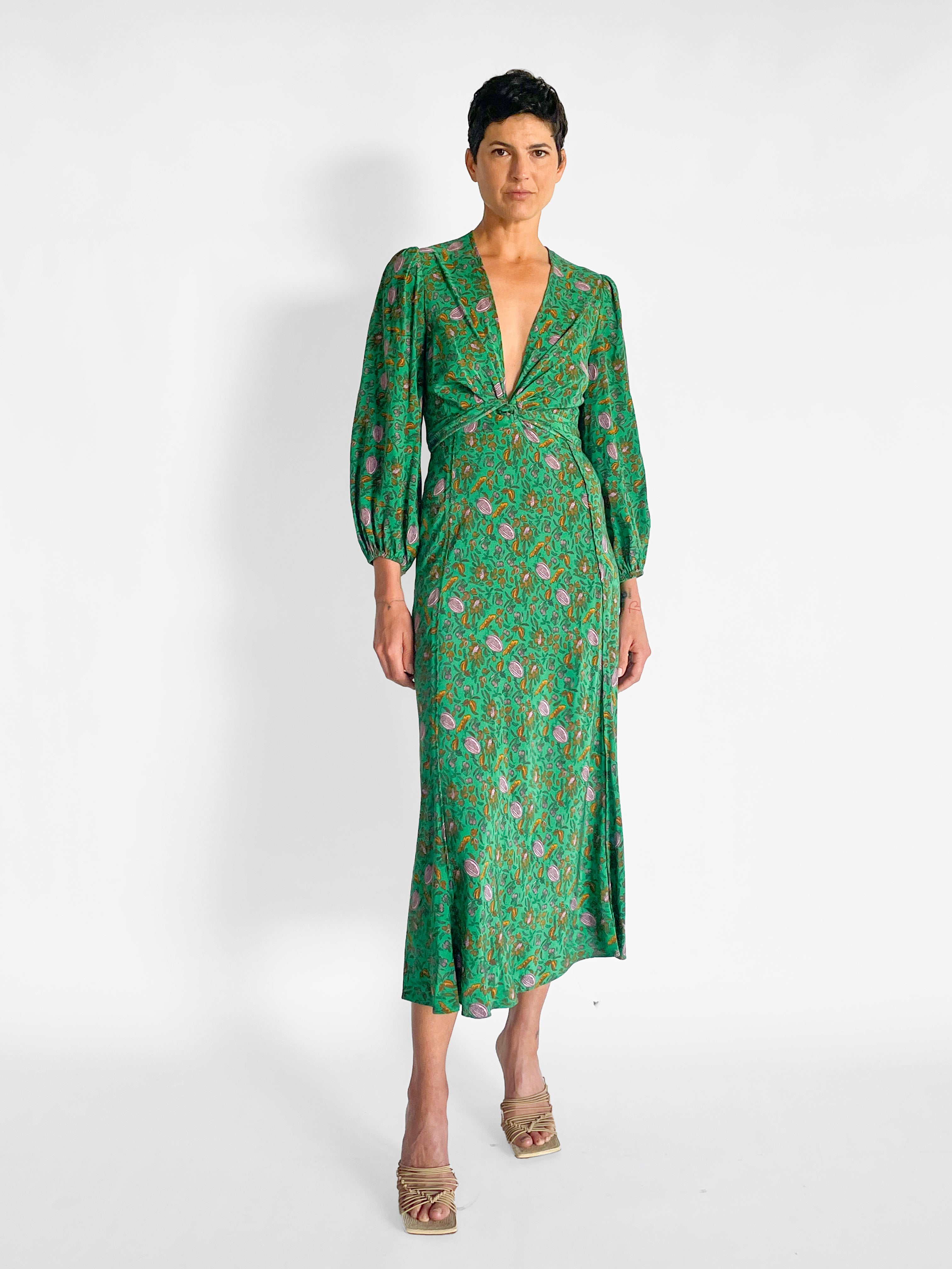 Botanical Dress The Harmonic Botanical Dress The Harmonic