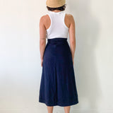 Linen Split Skirt