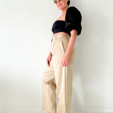 Bubble Sleeve Bralette Top