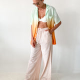 Montauk Eyelet-Cotton Trousers