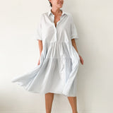 Primrose Maxi Shirt Dress