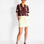 Alemais Yolo Denim Skirt, image 1 of 4