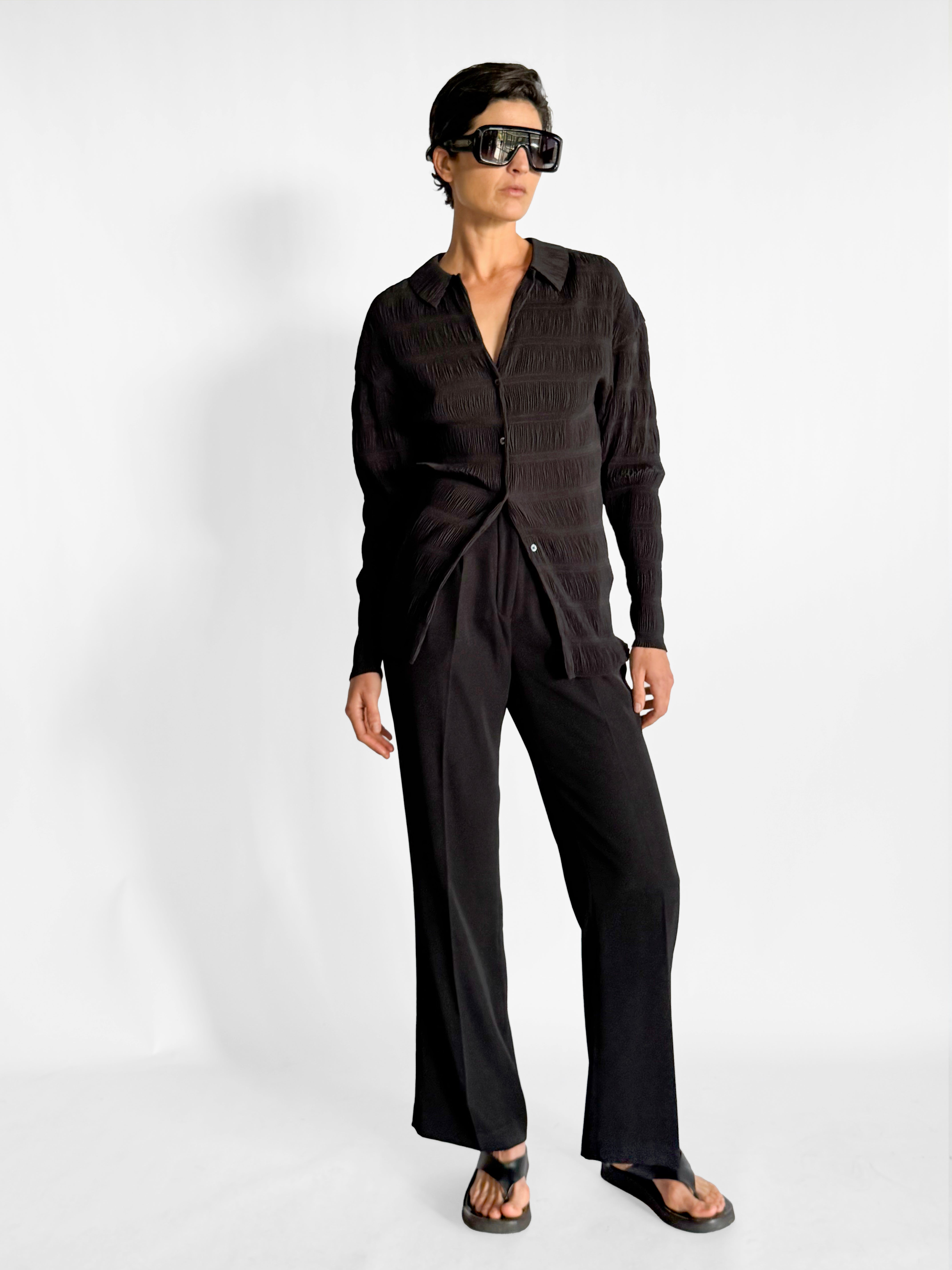 Toteme Anzi Pleated Blouse, image 1 of 5