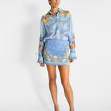 Antipodean Sunny Oversized Blouse and Mini Skirt Set, image 1 of 8