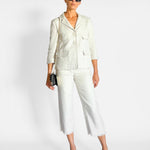 Max Mara Linen Jacket and Pant Set, image 1 of 6
