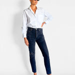 Citizens of Humanity Liya High Rise Classic Fit Crop Jeans, image 1 of 4