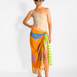 Lucy Folk Lucy Folk Hand Printed Sarong, image 1 of 4