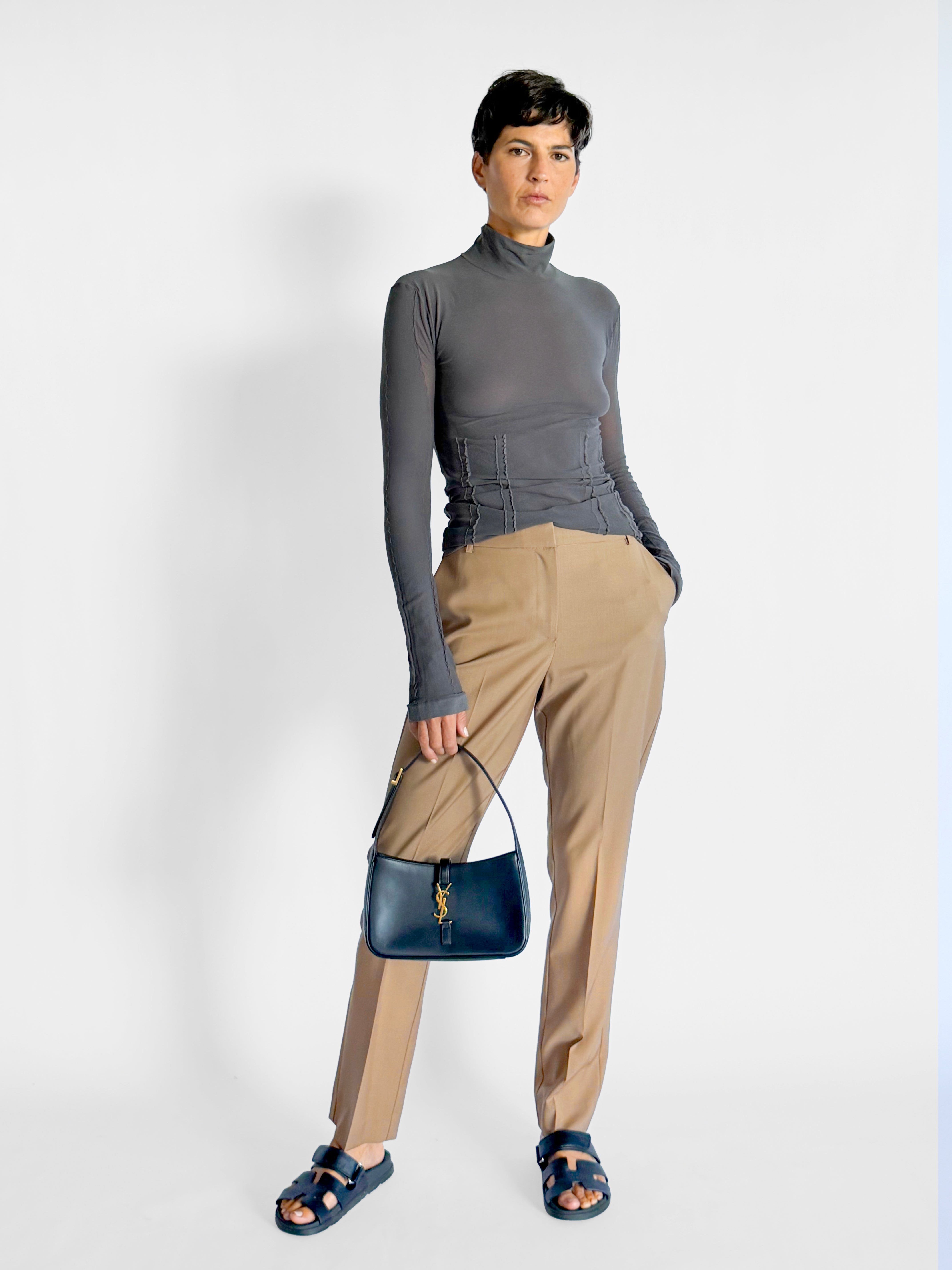 Acne Studios Turtle Neck Sheer Top, image 1 of 5
