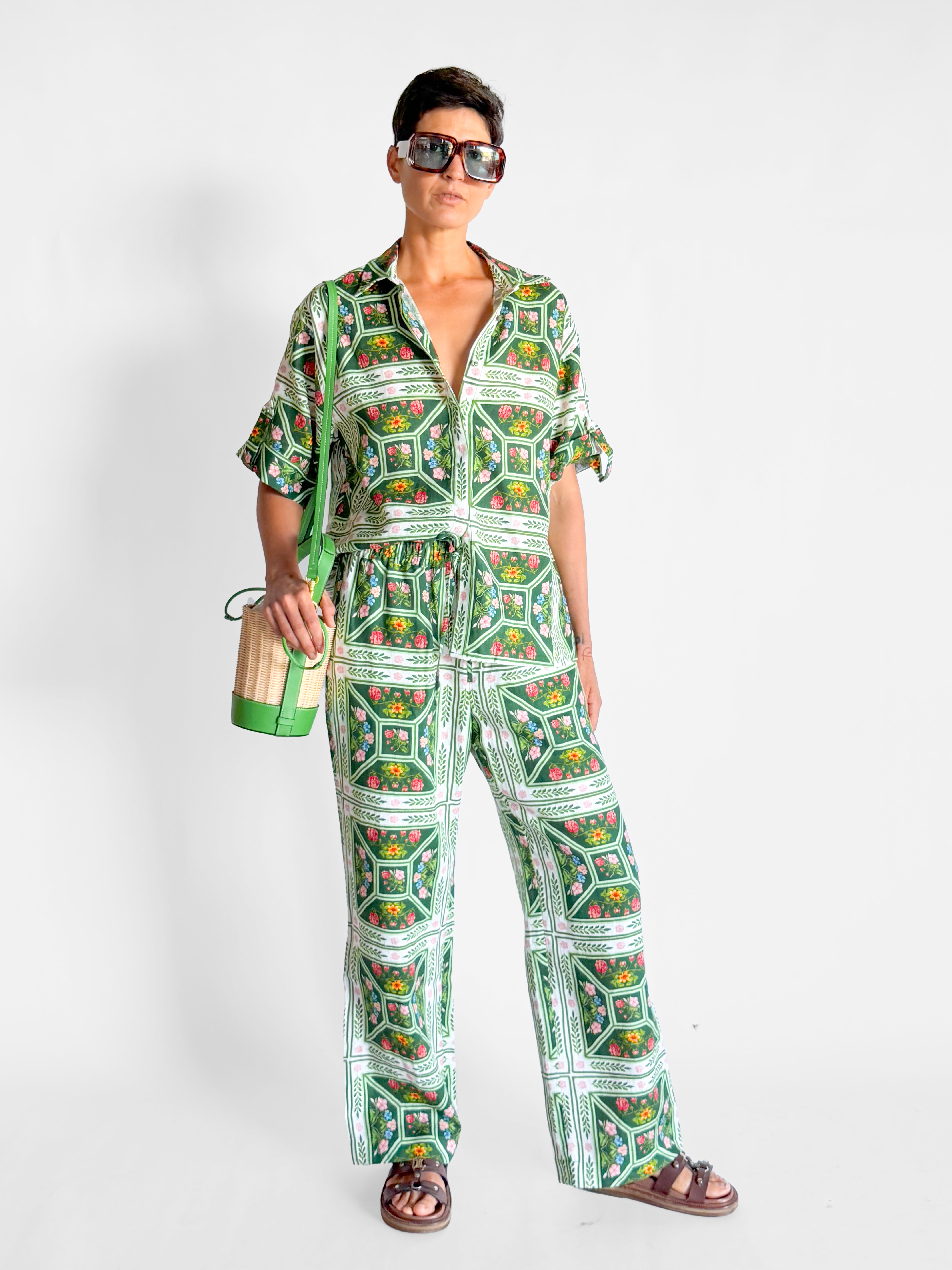 Palm Noosa Mirage Shirt & Pant Set, image 1 of 6