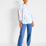 Alemais Under the Sea Embroidered Shirt, image 1 of 6