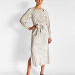 Willow Silk Midi Dress, image 1 of 4