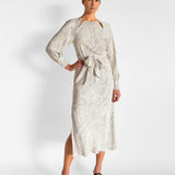 Willow Silk Midi Dress, image 1 of 4
