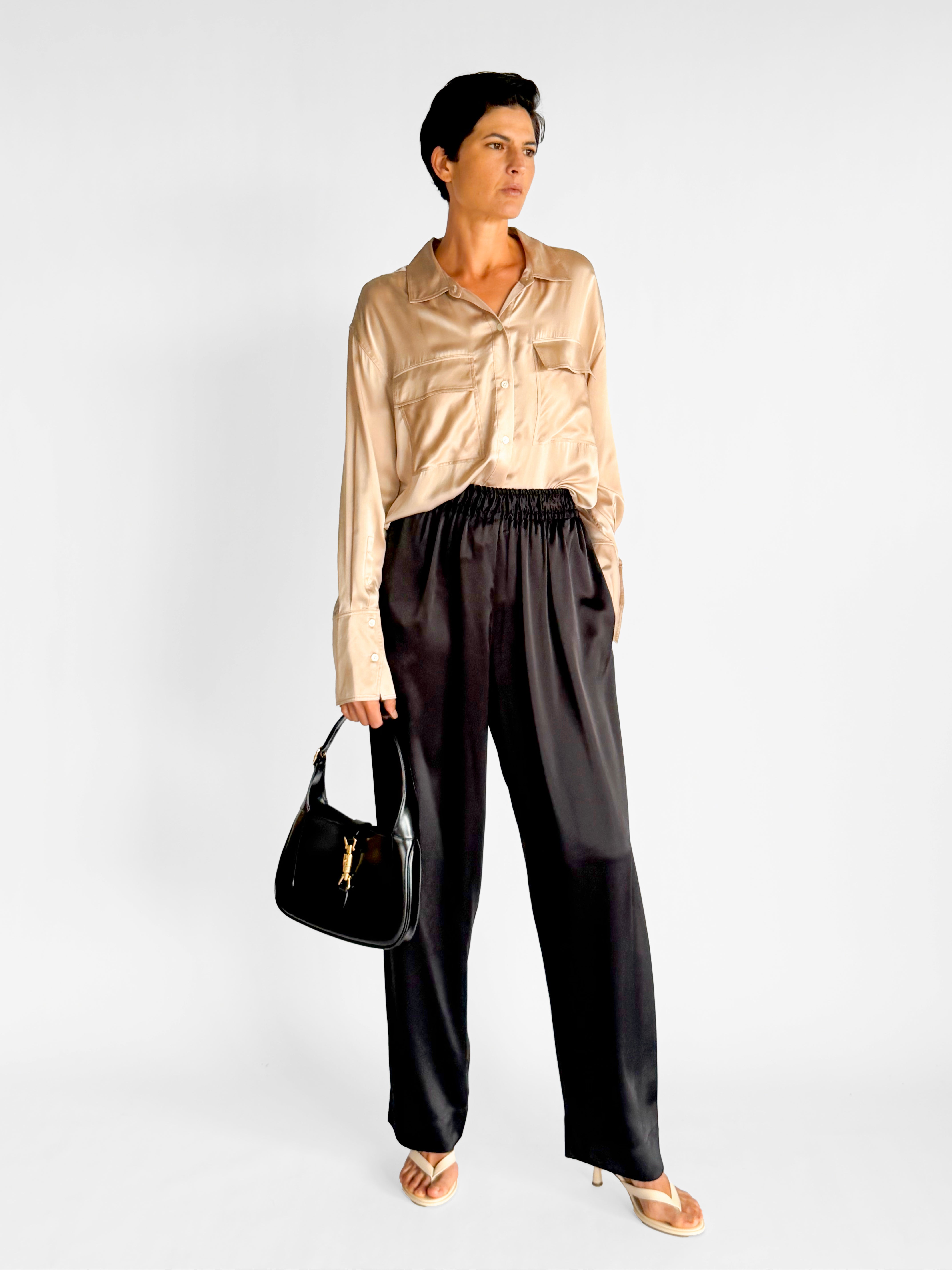 Esse Gathered Trousers, image 1 of 4
