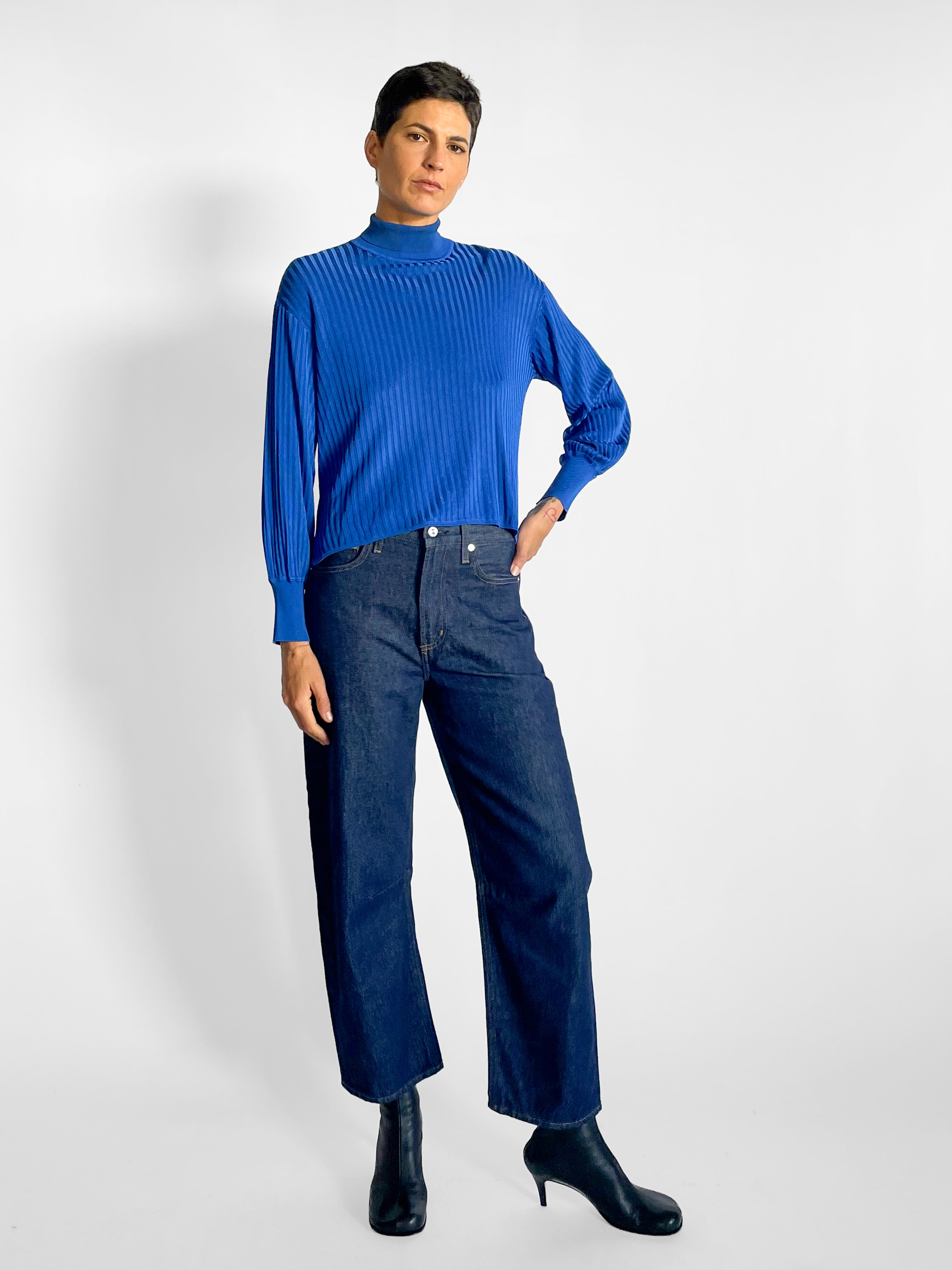 Scanlan Theodore Ribbed Long Sleeve Sweater, image 1 of 5
