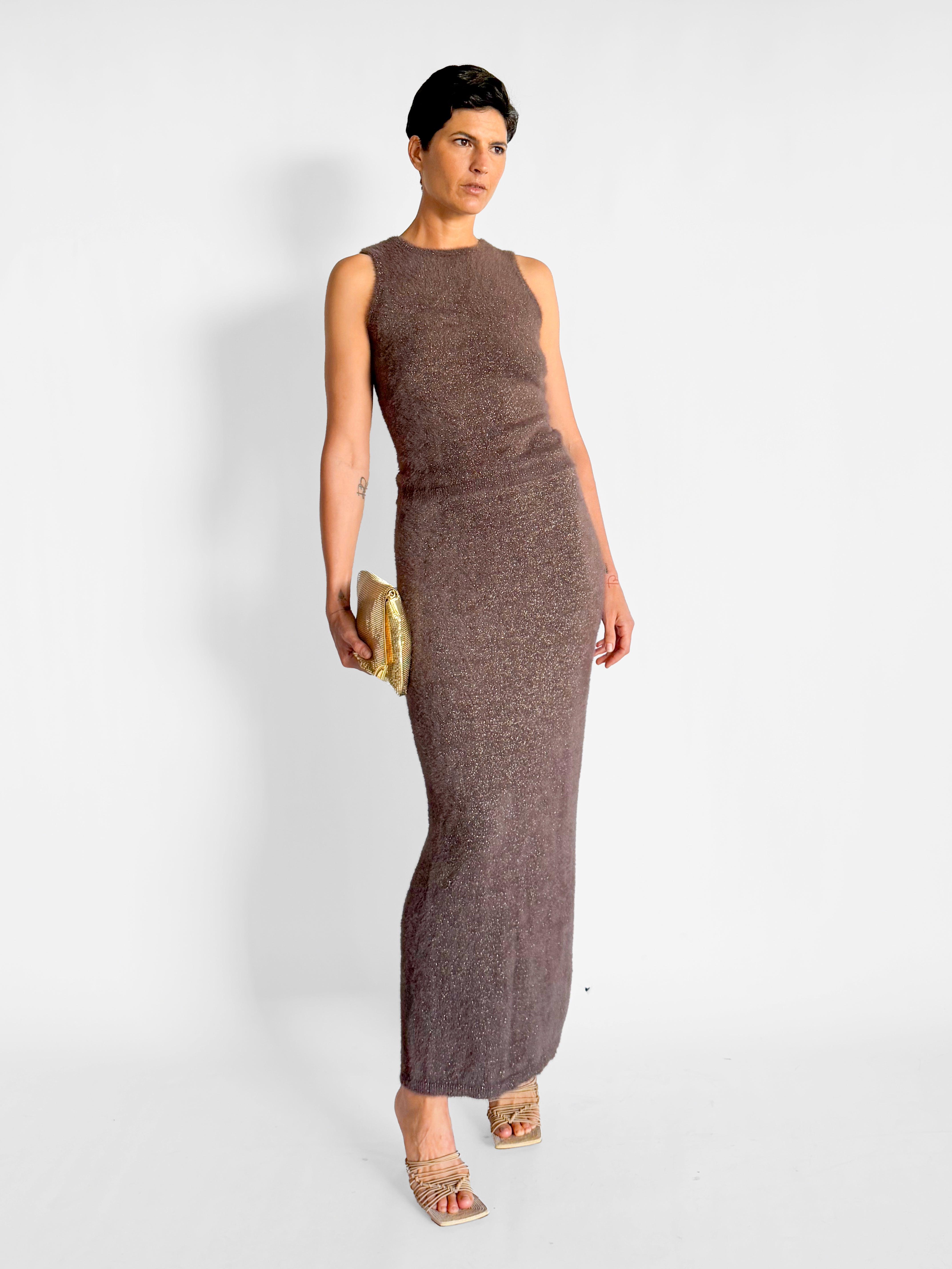 Elka Collective Harvie Knit Tank & Skirt Set, image 1 of 4
