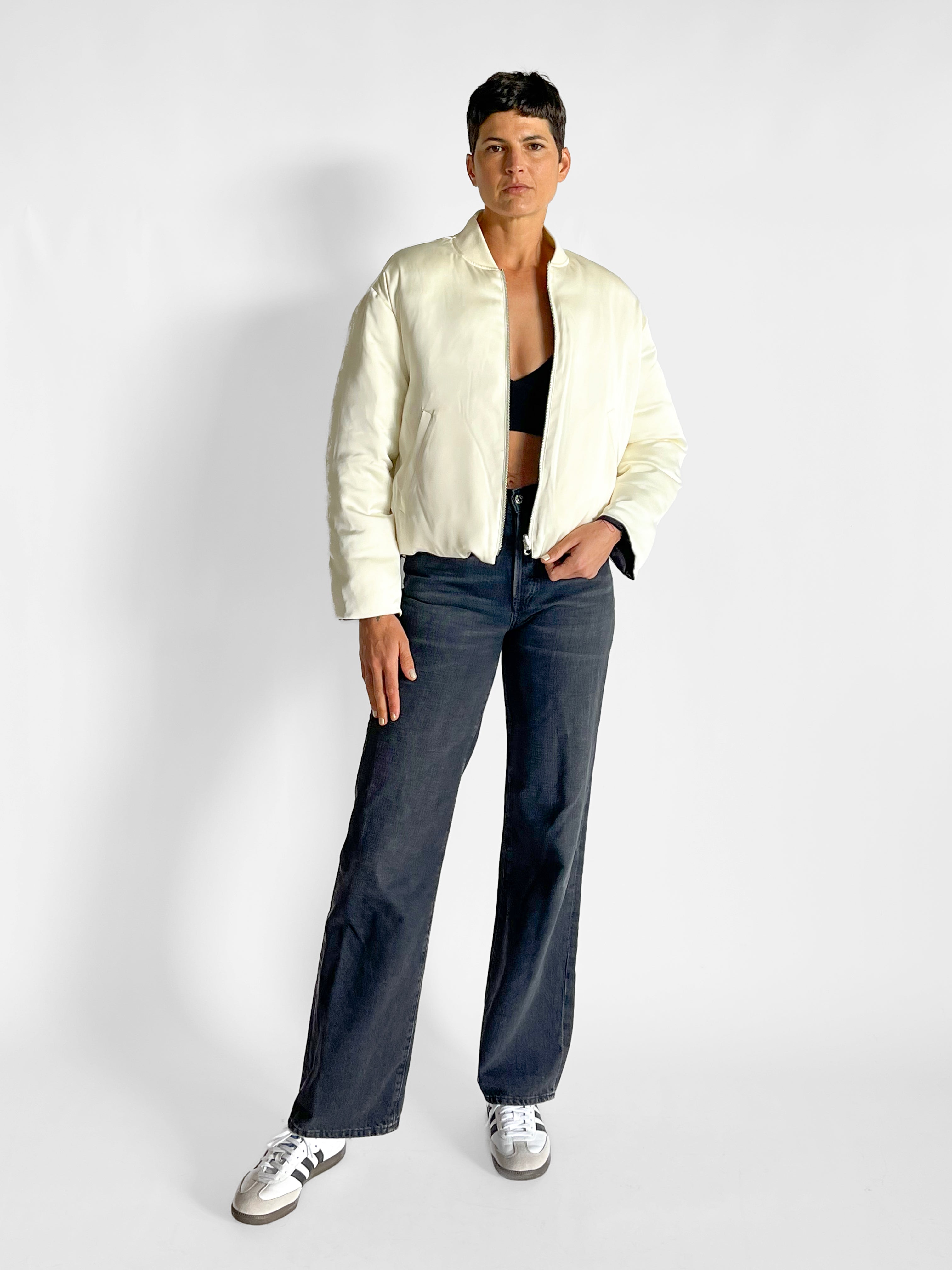 Maje Reversible Bomber Jacket, image 1 of 7