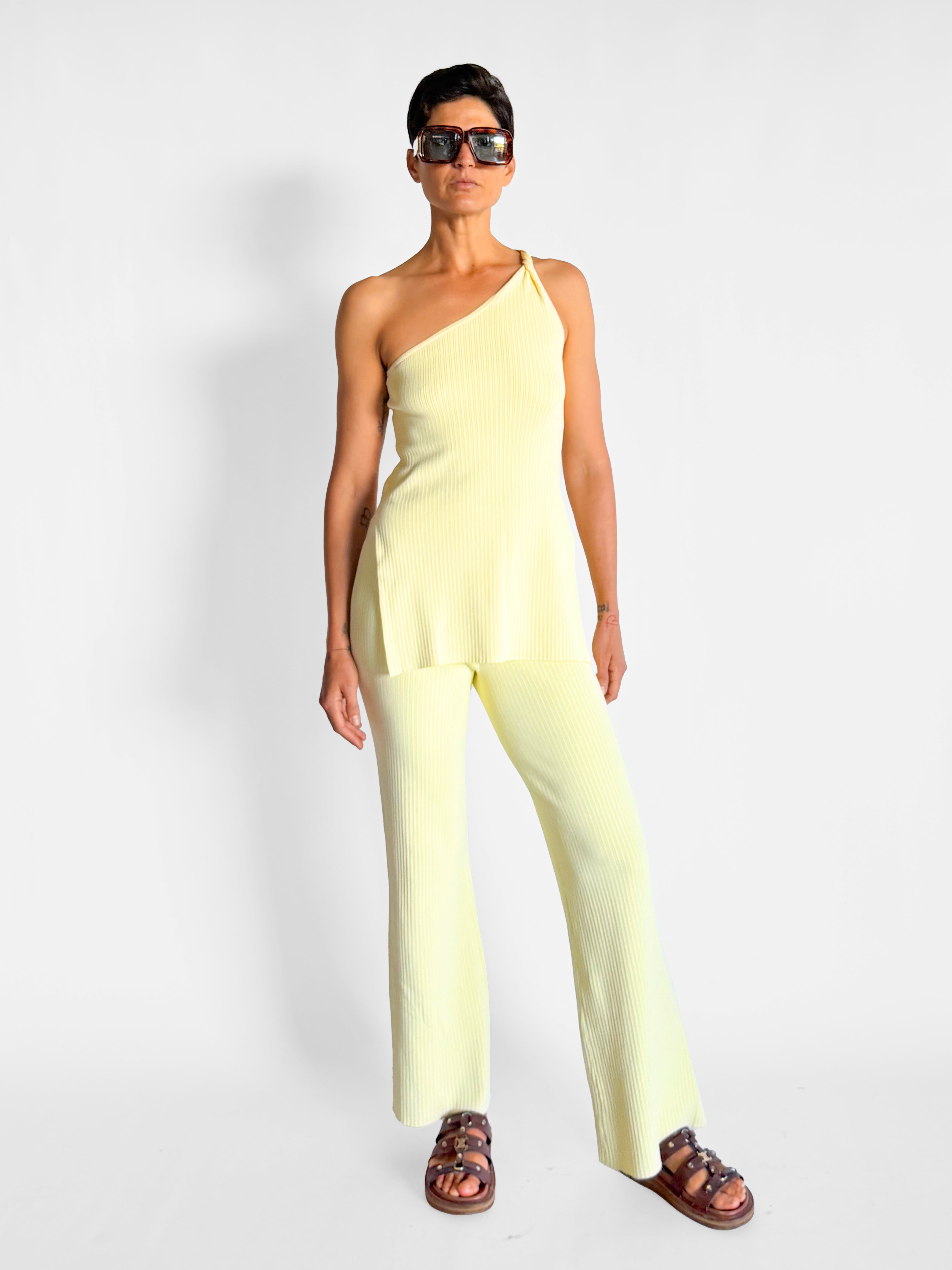 SIR. Kelvin One Shoulder Top & Trousers Set, image 1 of 6