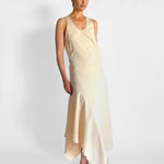 Aeron Gale Scoop Neck Gathered Dress, image 1 of 5